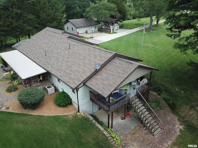 bird's eye view