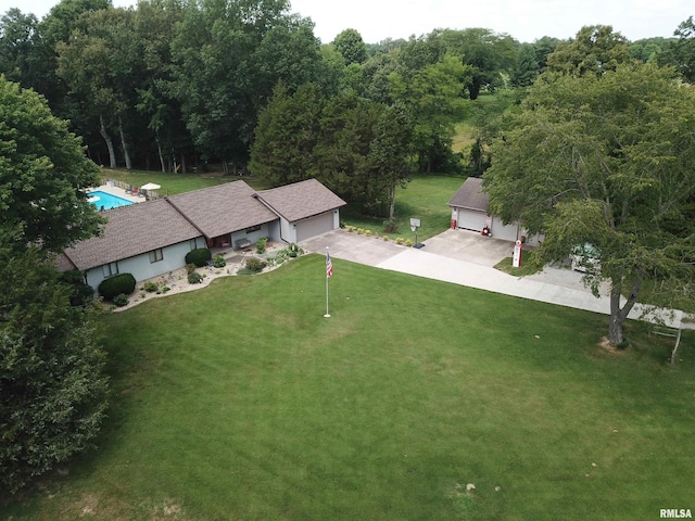 aerial view