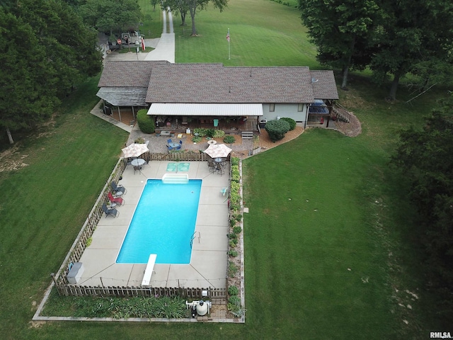 aerial view
