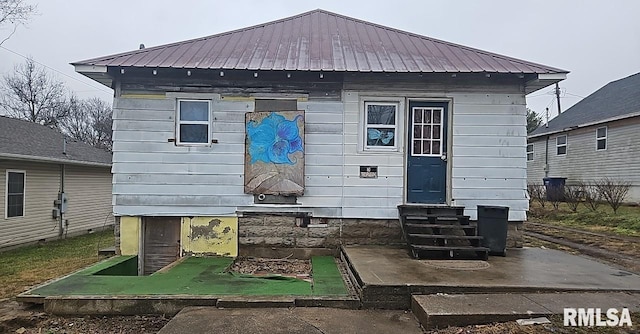 view of rear view of house