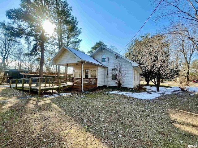 view of front of house