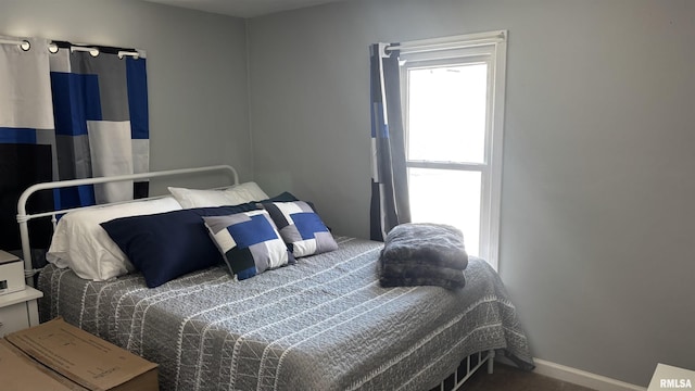 bedroom featuring carpet floors