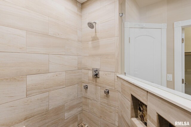 2730 Kokopelli Dr, Marion, IL 62959 - bathroom featuring a tile shower