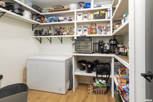 view of pantry