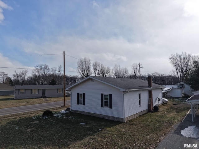 view of property exterior featuring cooling unit