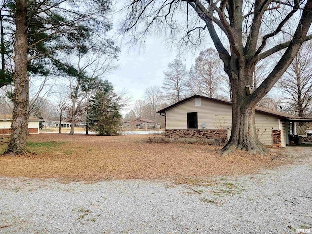 view of side of home