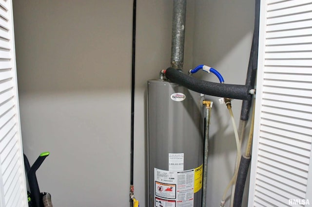 utilities with gas water heater