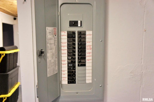 utilities with electric panel