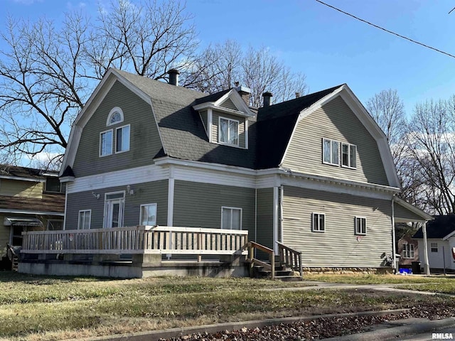 view of front of house featuring a porch