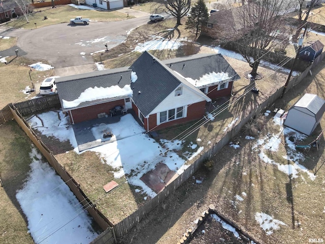 aerial view