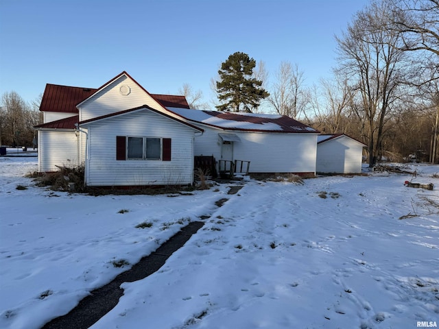 view of front of house