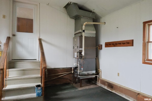 view of utility room