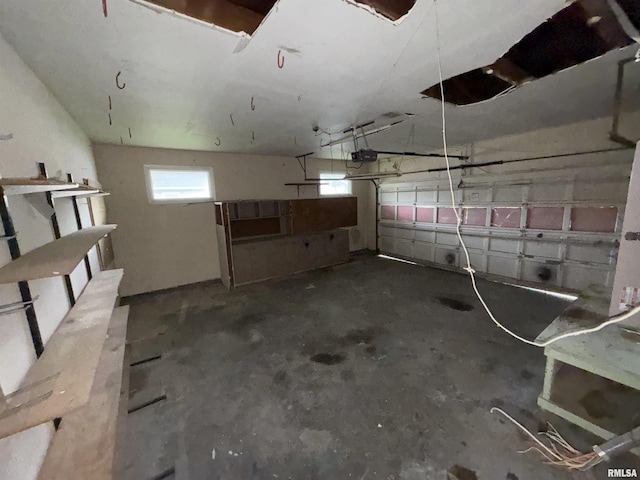 1117 E Ash St, Herrin, IL 62948 - garage featuring a garage door opener