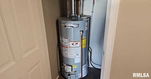 utilities with gas water heater