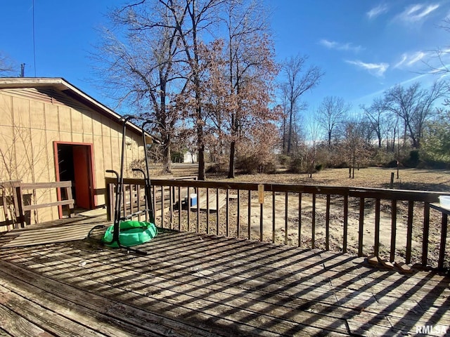 view of deck