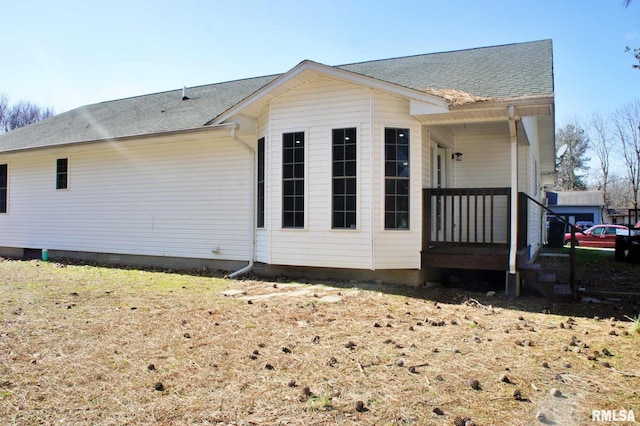 view of property exterior