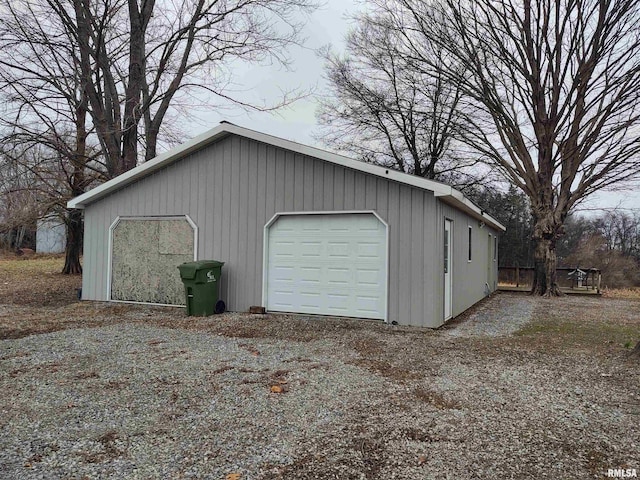 8027 Shawnee College Rd, Ullin, IL 62992 - view of detached garage