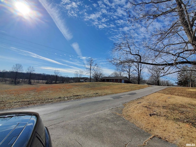 view of road