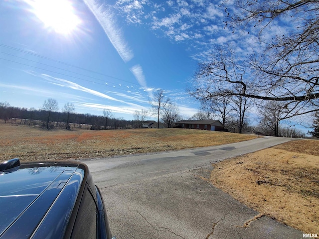 view of road