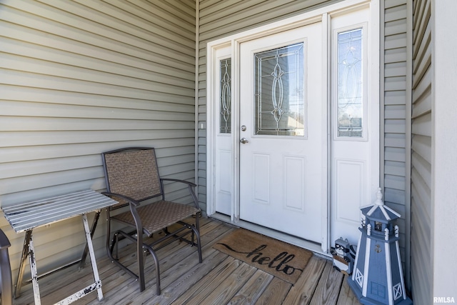 view of property entrance