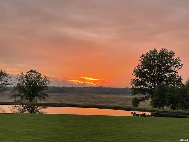 property view of water