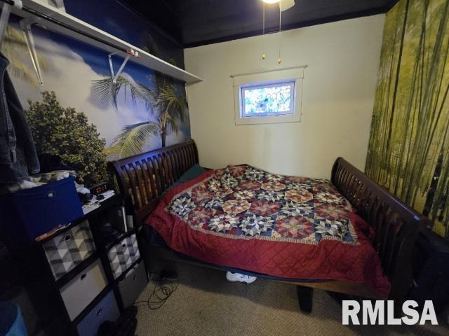 bedroom featuring carpet flooring