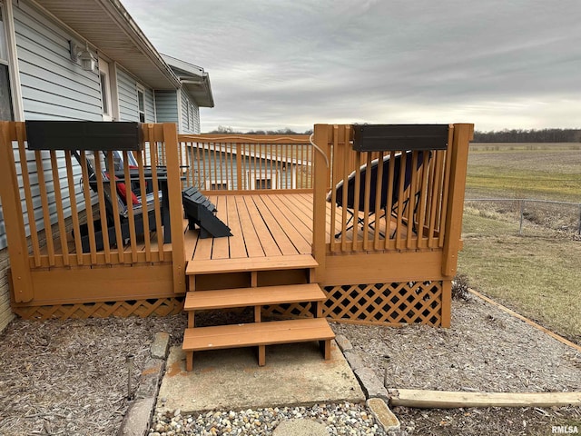 view of deck