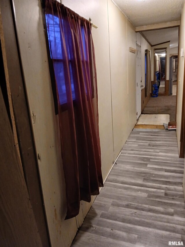 520 Dewey St, Eldorado, IL 62930 - corridor with wood finished floors