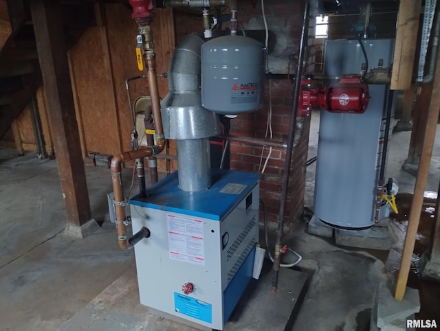 utilities with gas water heater