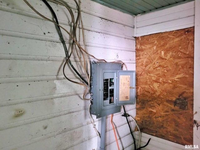 utilities with electric panel