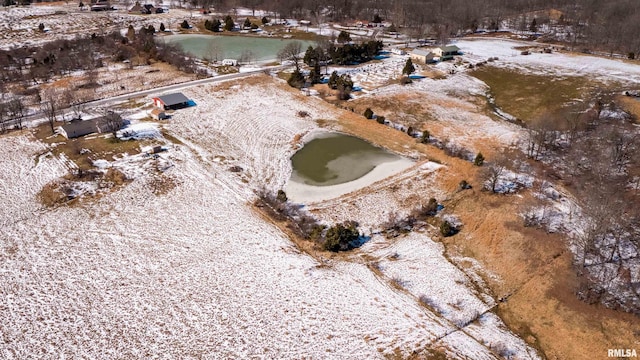 2520 N America Rd, Galatia, IL 62935 - view of snowy aerial view