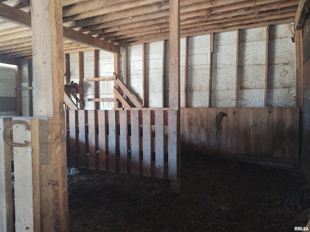 view of stable