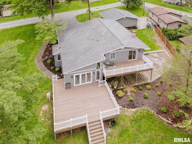 1437 Nassau Ln, Marion, IL 62959 - aerial view of property and surrounding area