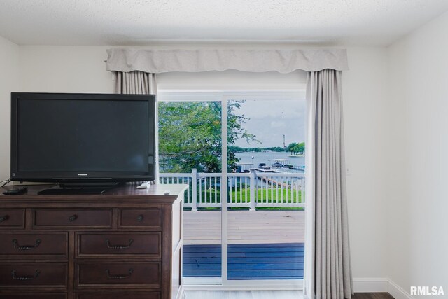 1437 Nassau Ln, Marion, IL 62959 - bedroom featuring a water view