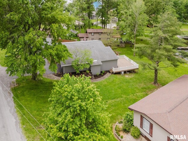 1437 Nassau Ln, Marion, IL 62959 - aerial view of property and surrounding area