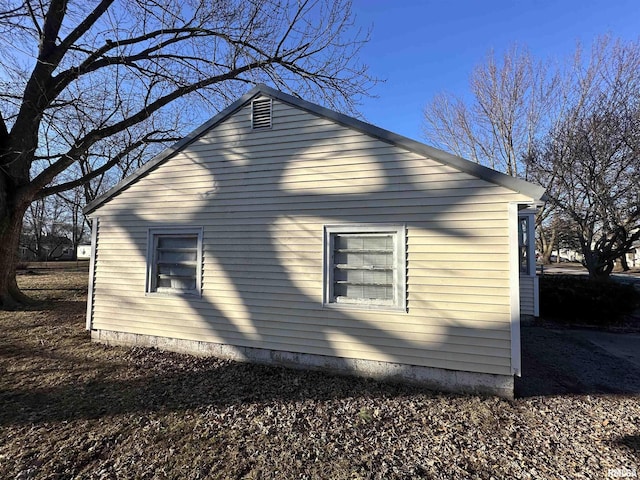 view of side of home