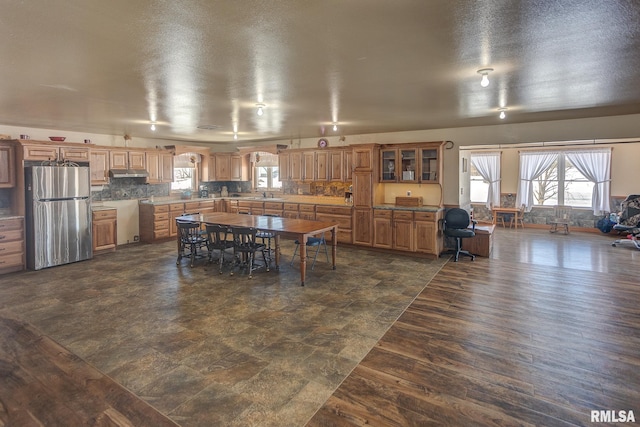 1548 Koehn Rd, Ava, IL 62907 - dining space with dark wood-style flooring