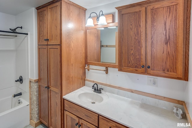1548 Koehn Rd, Ava, IL 62907 - bathroom with shower / bath combination and vanity