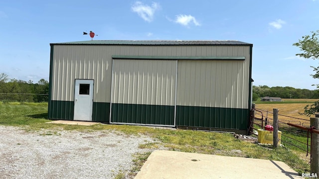 1548 Koehn Rd, Ava, IL 62907 - view of pole building with fence