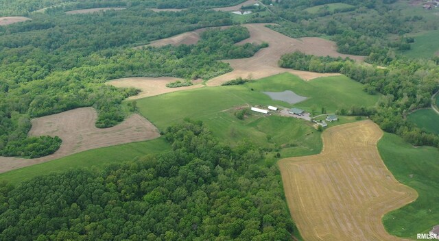 1548 Koehn Rd, Ava, IL 62907 - aerial view with a rural view