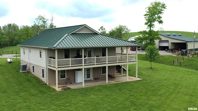 1548 Koehn Rd, Ava, IL 62907 - bird's eye view featuring a rural view