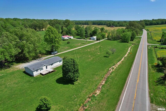 8065 E State Route 146th Hwy, Grantsburg, IL 62943 - overview of rural landscape
