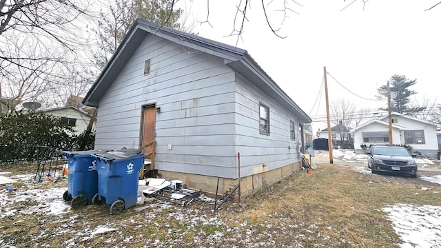 202 S Liberty St, Marion, IL 62959 - view of snow covered exterior