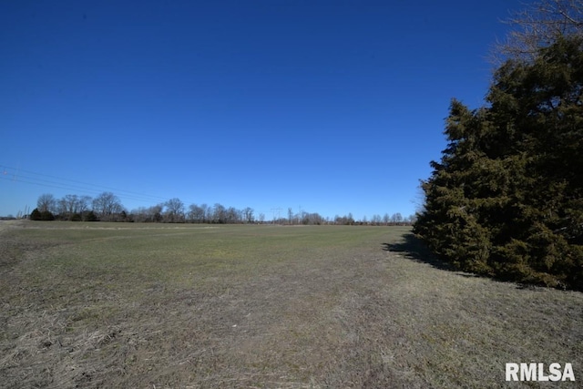 view of nature with a rural view