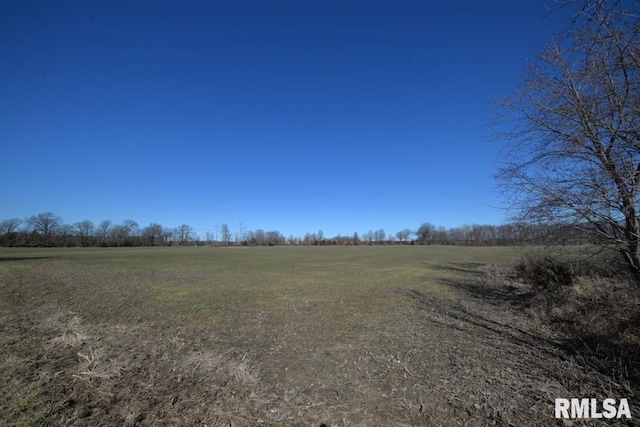 view of nature with a rural view