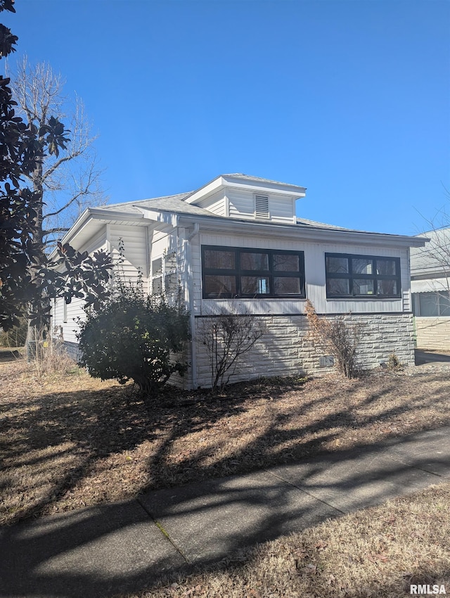 view of bungalow