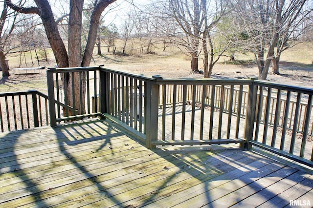 view of deck