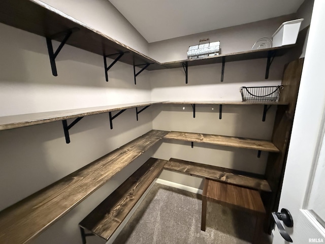 view of storage