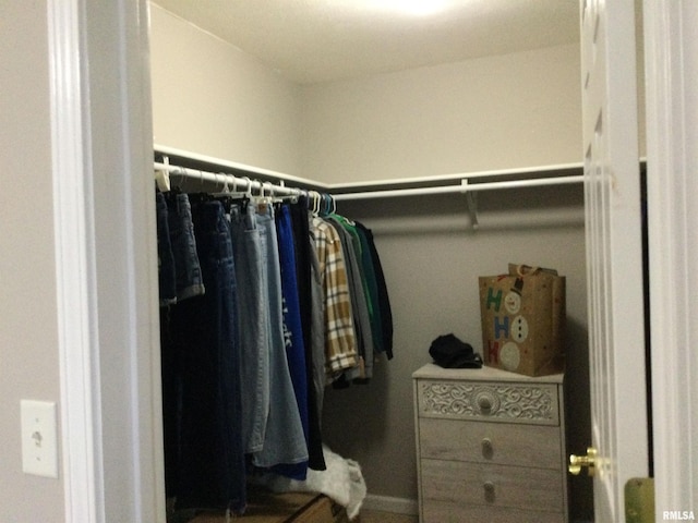 view of spacious closet