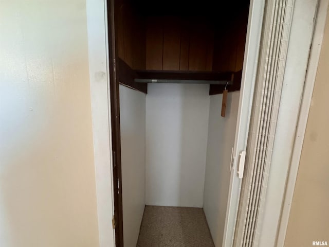 view of closet